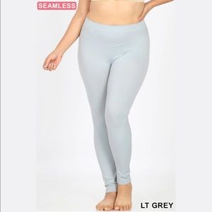 Zenana Outfitters Premium Cotton High Waist Full Ankle Leggings